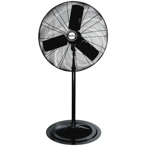 Air King 9130G 30" Blade, 1/4 hp, 7,400 Max CFM, Single Phase Non-Oscillating Pedestal Fan