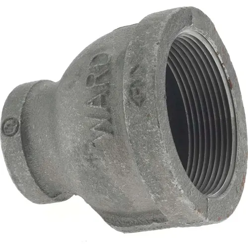 Value Collection B240 50X25 Black Reducing Coupling: 2 x 1", Threaded