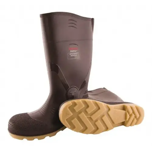 Tingley 51254.12 Work Boot: Size 12, 15" High, Polyvinylchloride, Composite Toe