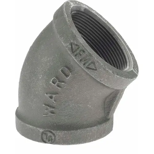 Value Collection B120 50 Black 45 degree Elbow: 2", Threaded