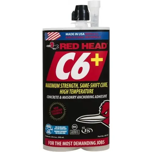 Red Head C6P-30 30 fl oz Epoxy Anchoring Adhesive