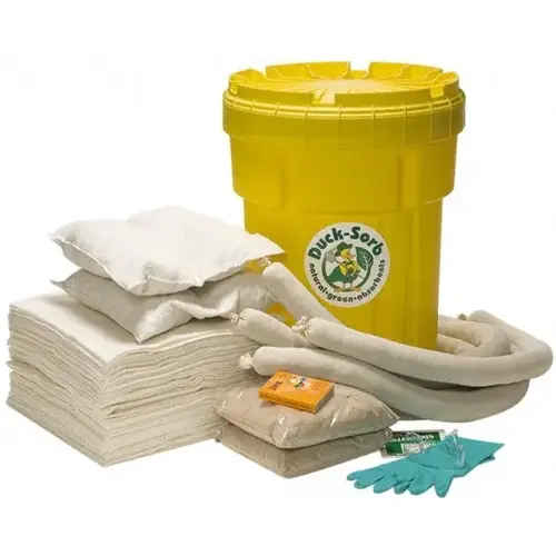 AbilityOne 4.23501E+12 Spill Kits; Application: Universal ; Container Type: Drum ; Container Size (Gal.): 21.00 ; EPP Indicators: Biodegradable ; UNSPSC Code: 47131905