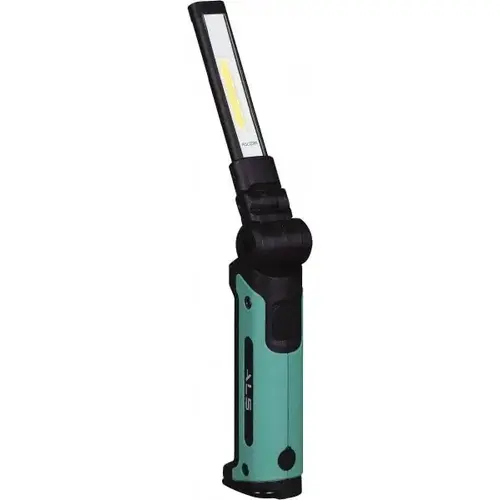 Advanced Lighting Systems ASL201R 3 Volt, Black & Turquoise Articulating Work Light