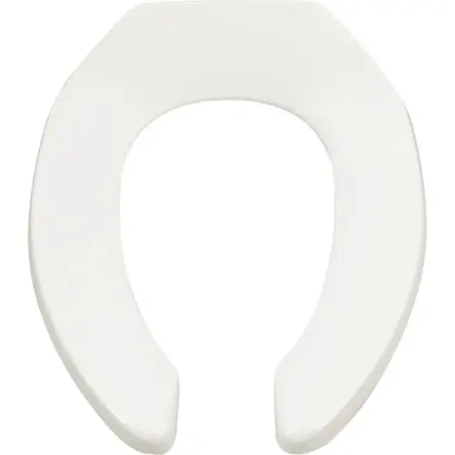 American Standard 5901100.02 Commercial Heavy Duty Open Front Elongated Toilet Seat