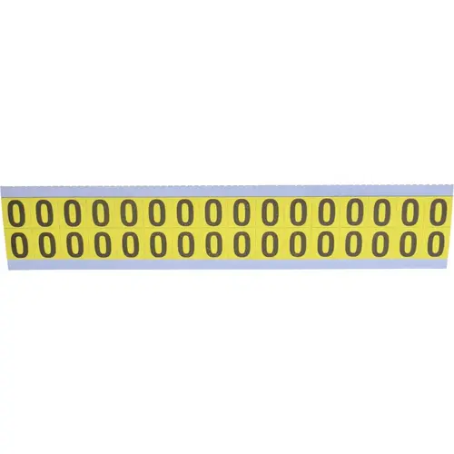 STRANCO SB3-O Number & Letter Label: "O", Rectangle, 0.5625" Wide