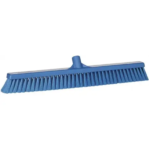 Vikan 31993 Push Broom: 24" Wide, Polyester Bristle