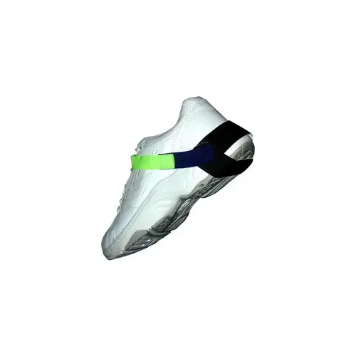 Transforming Technologies HG1390S Grounding Shoe Straps; Strap Type: Antistatic Heel Strap ; Size: Universal ; Attachment Method: Hook & Loop ; Material: Rubber ; Disposable: No ; Resistor: Yes