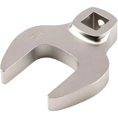 Tekton WCF14124 Crowfoot Wrenches; Style: Open End ; Drive Size: 3/8 (Inch); Wrench Size (mm): 24.00 ; Material: Steel ; Overall Length (Inch): 2.3 ; Insulated: No