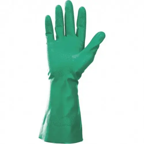 KLEENGUARD 94448 Chemical Resistant Gloves: X-Large, 15 mil Thick, Nitrile, Unsupported