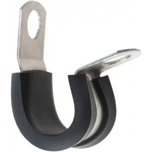 Au-Ve-Co Products 17363-XCP15 Cushion Clamp: 3/8" Tube, Aluminum, Silver - pack of 15