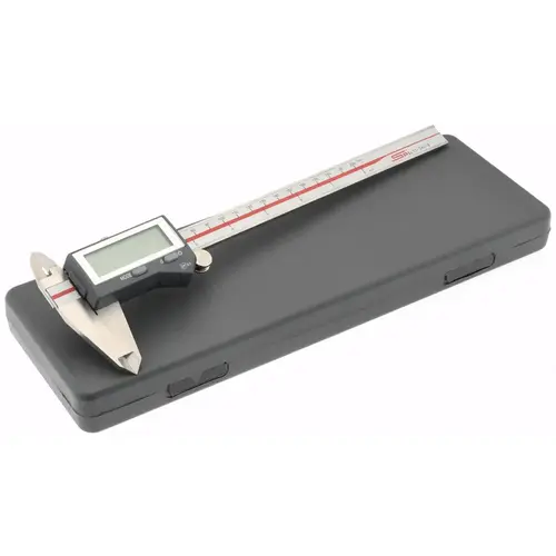 Electronic Caliper: 0 to 8", 0.0005" Resolution, IP67