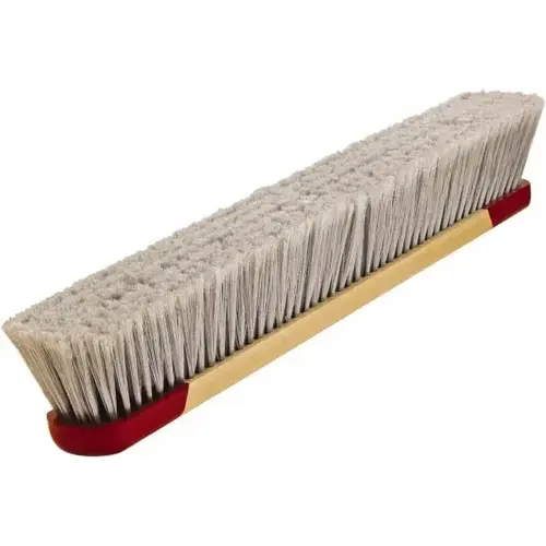 AMES|TRUE TEMPER 2224P1 Push Broom: 24" Wide, Polyester Bristle