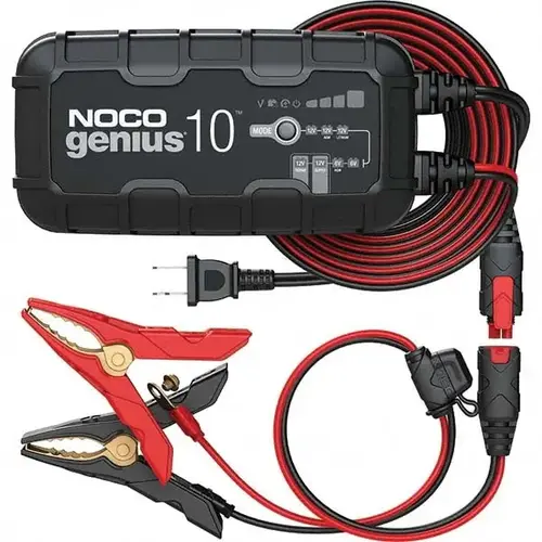 NOCO GENIUS10 Automatic Charger/Maintainer: 100 to 240VAC