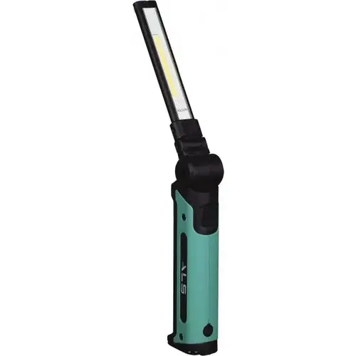 Advanced Lighting Systems ASL501R 3 Volt, Black & Turquoise Articulating Work Light