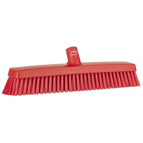 Push Brooms; Handle Connection Type: European Threaded ; Type: Push Broom ; Brush Width: 3.1in ; Bristle Material: Polyester ; Block Material: Polypropylene ; Bristle Length (Inch): 2-2/5