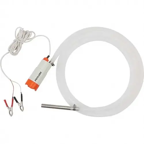 PYROLUBE SDP/12 Fuel Transfer Pumps; GPM: 4.00 ; Hose Diameter: 5/8 (Inch); Inlet Size: 2-1/8 (Inch); Outlet Size: 0.62 (Decimal Inch); Hose Length (Feet): 9.80; 9.8ft ; UNSPSC Code: 40151500