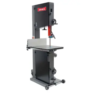 Dake 987018 Vertical Bandsaw: 16" Height Capacity, Belt Drive