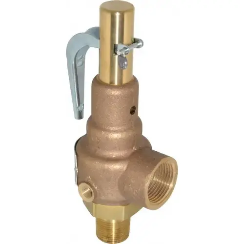 Conbraco 19KEDA75 High Pressure Safety Relief Valve: 3/4" Inlet, 339 CFM, 75 Max psi