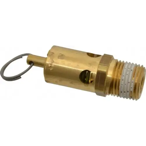 Conrader SRV390-125 ASME Safety Relief Valve: 1/2" Inlet, 232 CFM, 125 Max psi