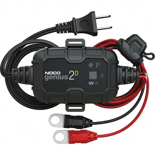 NOCO GENIUS2D Automatic Charger/Maintainer: 100 to 240VAC