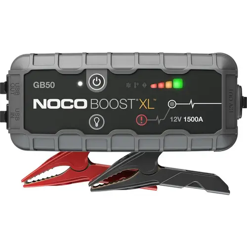 NOCO GB50 Automotive Battery Chargers & Jump Starters; Jump Starter Type: Jump Starter with Light; Multi-Function Professional; Power Bank; Professional Jump Starter; Battery Jump Starter; Battery Powered Starter; Booster Pacs ; Amperage Rating: 1500