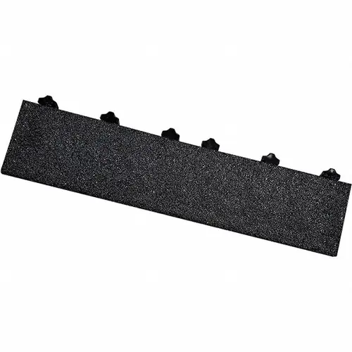 Ergo Advantage AG4-B Anti-Fatigue Modular Tile Mat: Dry & Wet Environment, 18" Length, 4" Wide, 1" Thick, Black