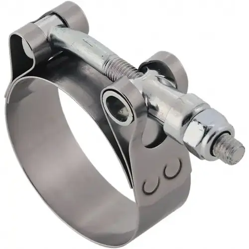 Ideal Tridon 3.0011E+11 T-Bolt Hose Clamp: 2.5 to 2.81" Hose, 3/4" Wide, Stainless Steel