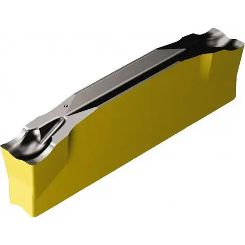 Sandvik Coromant 6532080 Cutoff Insert: N123F202500002-CM 4325, Carbide, 2.5 mm Cutting Width