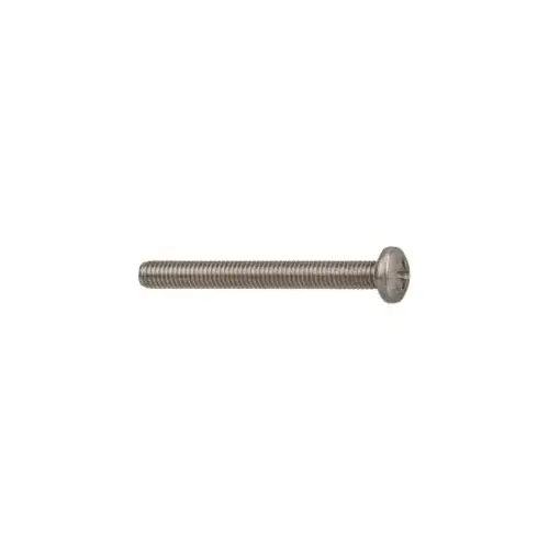 Machine Screw: #10-32 x 5/16" Length Under Head, Pan Head, Phillips