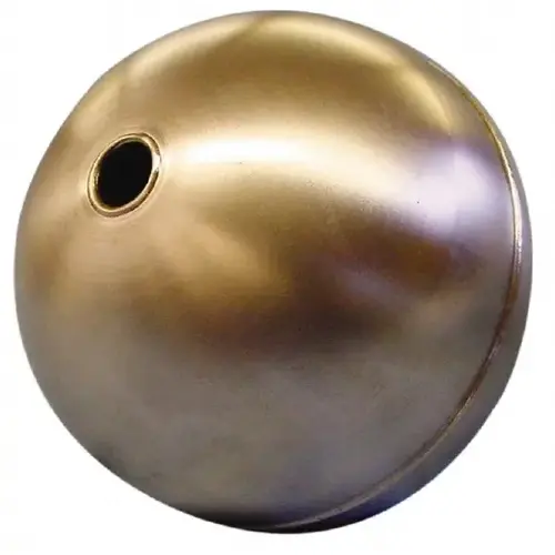 MSC RT60437 6" Diam, Spherical, Tubed Through Connection, Metal Float