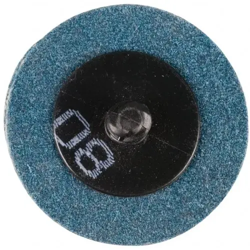 Tru-Maxx 69957323747 Quick-Change Disc: 1-1/2" Disc Dia, 40 Grit, Zirconia Alumina, Coated