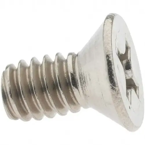 Value Collection 94586-XCP50 Machine Screw: 1/4-20 x 1/2", Flat Head, Phillips - pack of 50