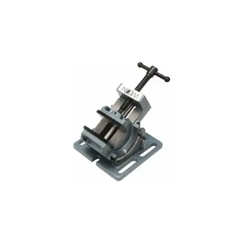 WILTON 11753 3" Jaw Opening Capacity x 1-1/8" Throat Depth, Angle Drill Press Vise