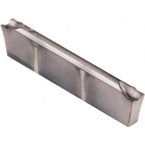 Kennametal 4113711 Cutoff Insert: A4C0205N00CF02 KCU25, Carbide, 2.05 mm Cutting Width AlTiN
