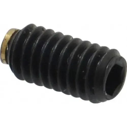 J.W. Winco 913.3-M4-8-MS Set Screw: M4 x 0.70 x 8 mm, Soft Tip Point, Steel, Grade 5.8