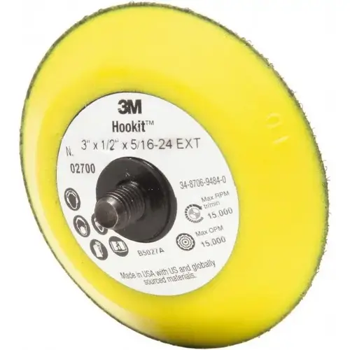 Disc Backing Pad: Hook & Loop - pack of 5