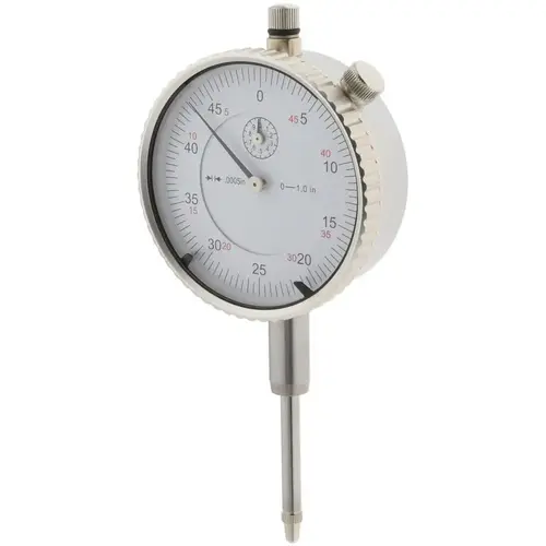 Dial Drop Indicator: 1" Range, 0-50 Dial Reading, 0.0005" Graduation