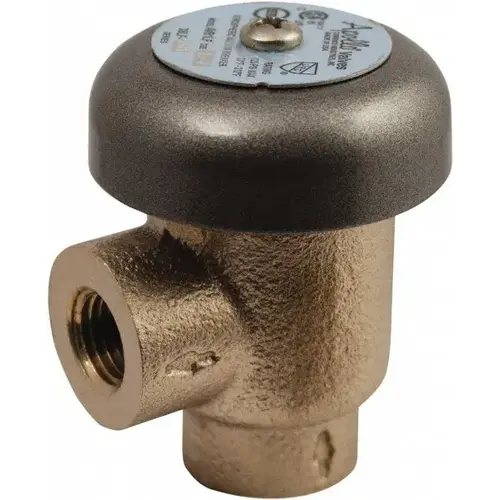 Conbraco 38LF10401 3/4" Pipe, 125 Max psi, Bronze, Coated Lead Free Bronze, Atmospheric Type Vacuum Breaker Valve