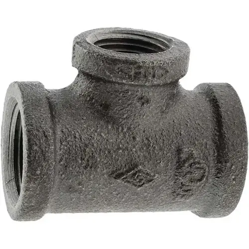 Black Reducer: 3/4 x 1/2"