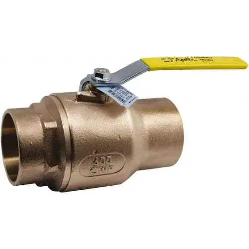 Conbraco 82LF10101 Full Port Manual Ball Valve: 1/4" Pipe, Full Port