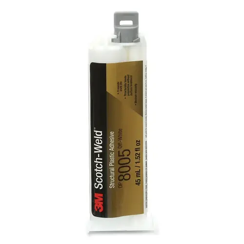 Scotch-Weld 051128-99349 Scotch-Weld  Structural Plastic Adhesive, DP8005, 1.52 fl oz, Cartridge, Off-White