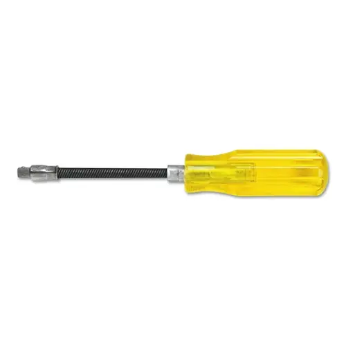 Flexible Drivers, 1/4 in Drive, Spinner Handle, 6 3/4 in Long