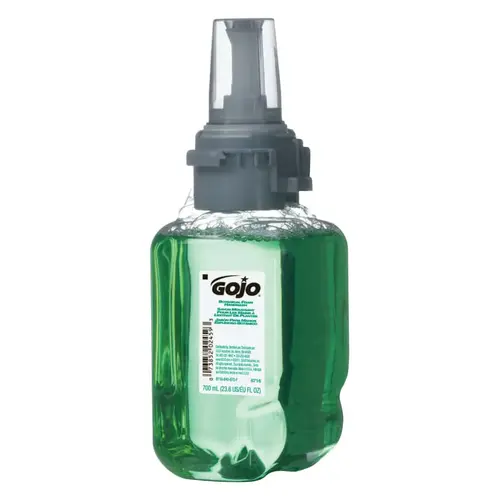 GOJO 8716-04 Botanical Foam Handwash Refill, 700 mL, Bottle with Dispensing Valve, for ADX-7 Dispenser Blue