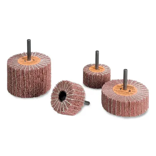 Standard Abrasives 051115-42543 Buff and Blend Combi-Wheel, 2 in dia x 1/4 in Arbor, Medium, 15000 RPM