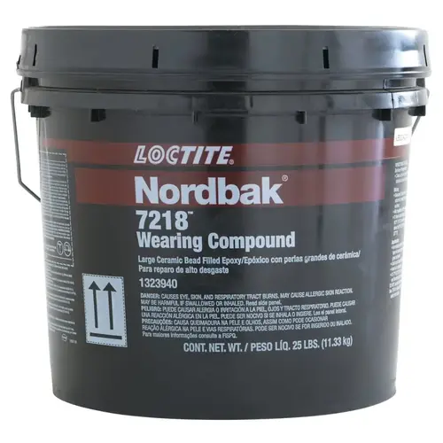 Loctite 1323940 Nordbak Wearing Compound, 25 lb Plastic Pail Gray Buy Now