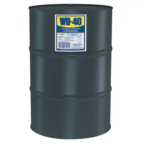 WD-40 49013 Multi-Purpose Lubricant, 55 gal, Drum Light Amber