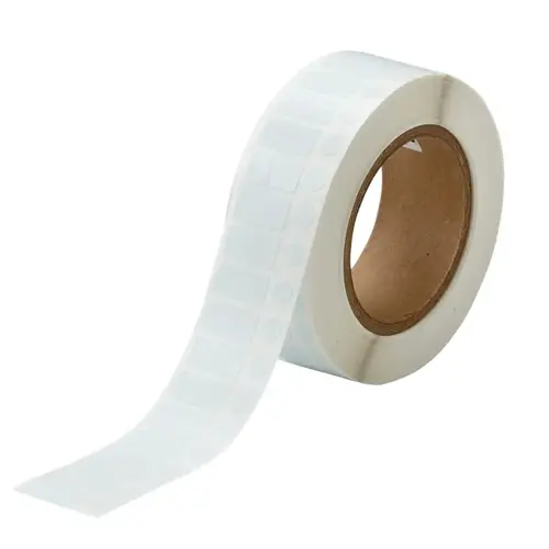 Freezerbondz Thermal Transfer Printer Labels, 0.76 in x 1 in, White