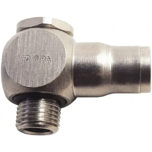Push-To-Connect Tube to Male & Tube to Male BSPP Tube Fitting: Banjo, 3/8" Thread