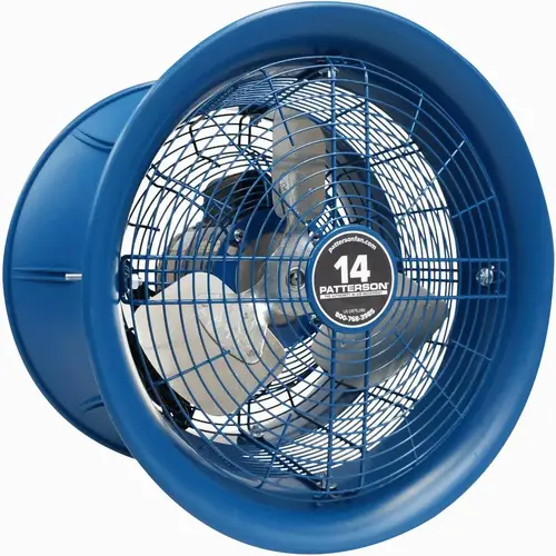 Patterson Fan H14A-CS Industrial Circulation Fan: 14" Dia, 2,600 CFM
