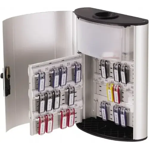 Durable DBL196823 54 Keys, Silver Key Box